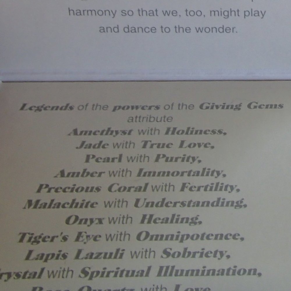 The Giving Gems Lucoral Museum Hawaii Sterling Silver Cage, Chain & 12 Gemstones - Picture 12 of 16